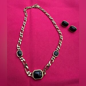 Christian Dior necklace and earrings